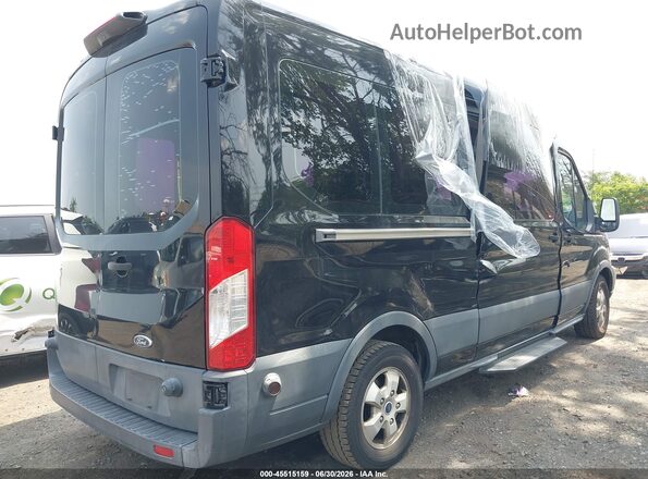 1FBAX2CM6JKA43424 2018 FORD TRANSIT-350 Black Widok z przodu