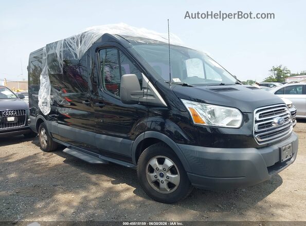 1FBAX2CM6JKA43424 2018 FORD TRANSIT-350 Black Widok wnętrza z tyłu