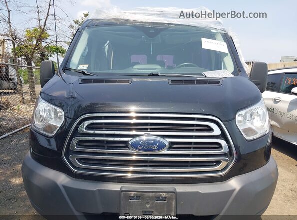 1FBAX2CM6JKA43424 2018 FORD TRANSIT-350 Black Widok zestawu wskaźników