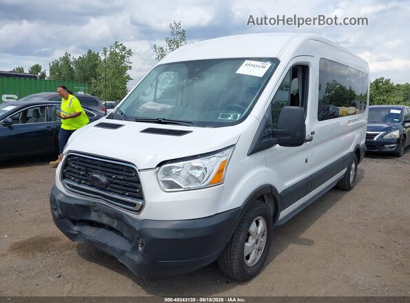 1FBAX2CM9KKA80503 2019 FORD TRANSIT-350 Белый Передняя левая четверть