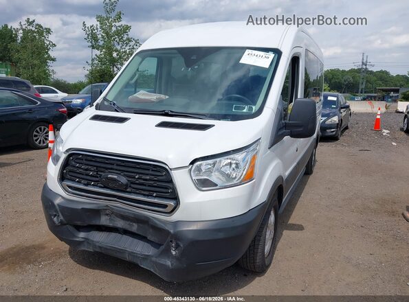 1FBAX2CM9KKA80503 2019 FORD TRANSIT-350 Белый Вид спереди