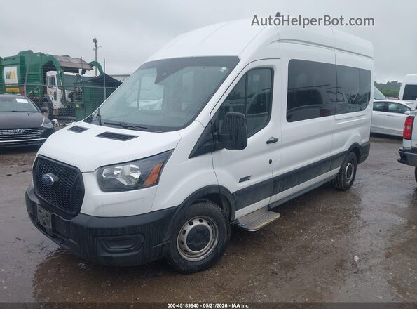 1FBAX2X84MKB02620 2021 FORD TRANSIT-350 Белый Передняя левая четверть