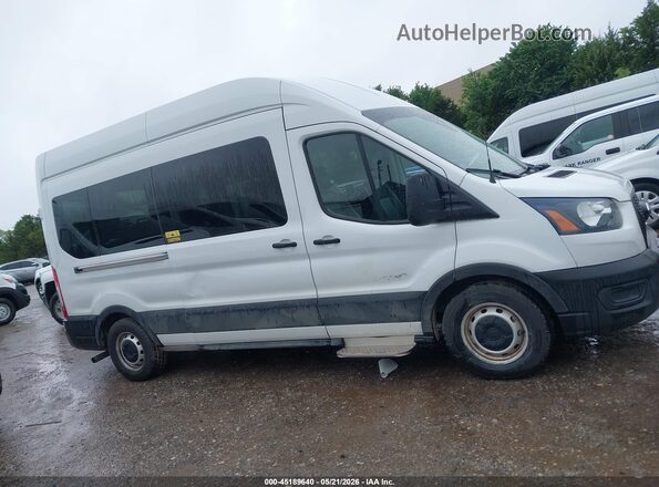 1FBAX2X84MKB02620 2021 FORD TRANSIT-350 Белый Вид задней части салона