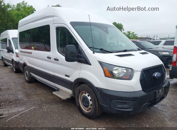 1FBAX2X88MKB02619 2021 FORD TRANSIT-350 Белый Вид задней части салона