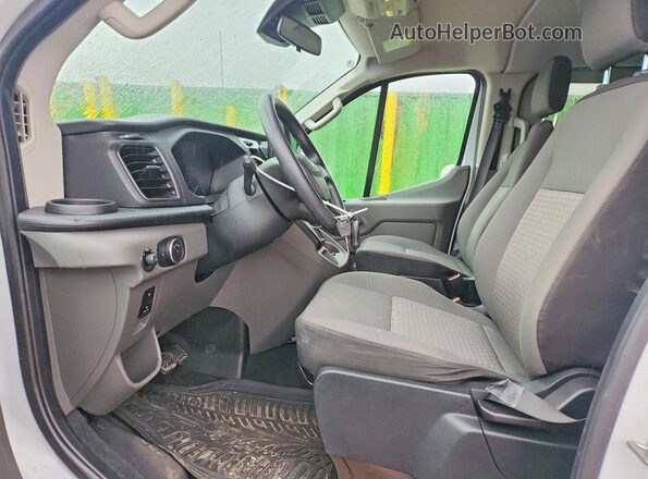 1FBAX2Y80PKA48977 2023 FORD TRANSIT White Widok wnętrza z przodu