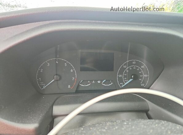 1FBAX2Y80PKA48977 2023 FORD TRANSIT White Widok zestawu wskaźników
