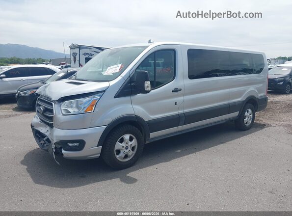 1FBAX2Y81LKA26349 2020 FORD TRANSIT-350 Silver Front left
