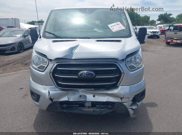 1FBAX2Y81LKA26349 2020 FORD TRANSIT-350 Silver Front view