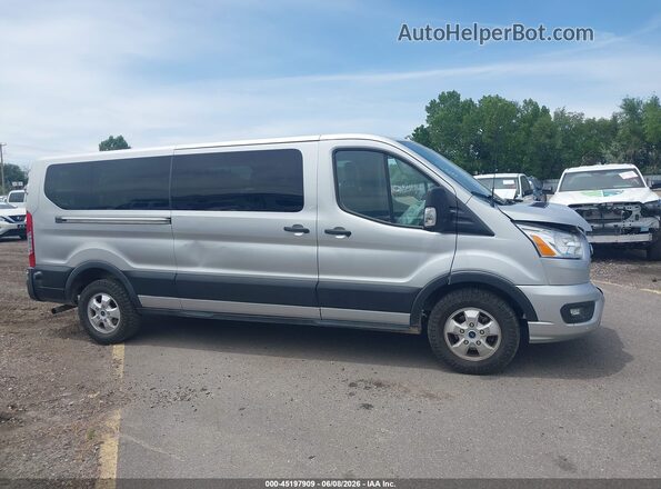 1FBAX2Y81LKA26349 2020 FORD TRANSIT-350 Silver Rear interior view