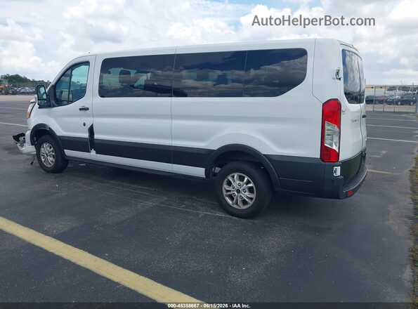 1FBAX2Y82MKA15099 2021 FORD TRANSIT-350 White Trasero izquierdo