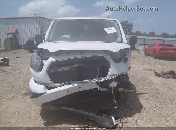 1FBAX2Y82PKA93712 2023 FORD TRANSIT-350 White Widok wnętrza z tyłu