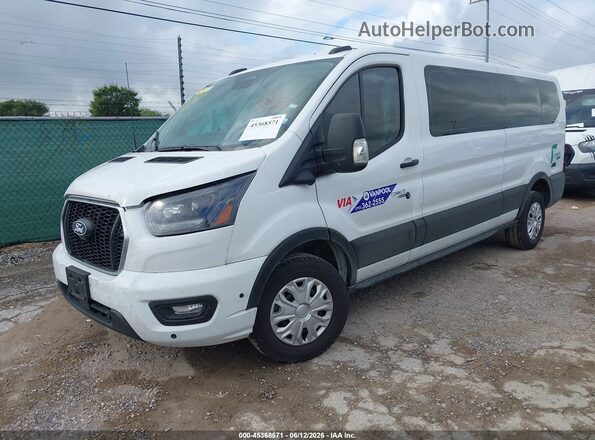 1FBAX2Y82TKA55231 2026 FORD TRANSIT-350 White Առջևի ձախ երեք քառորդ տեսարան