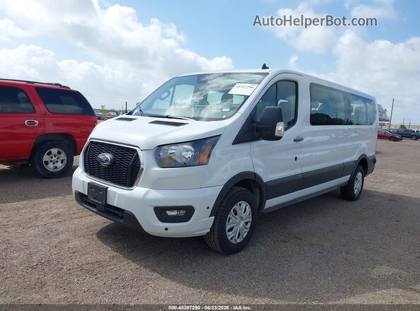1FBAX2Y85RKA12611 2024 FORD TRANSIT-350 White Front left