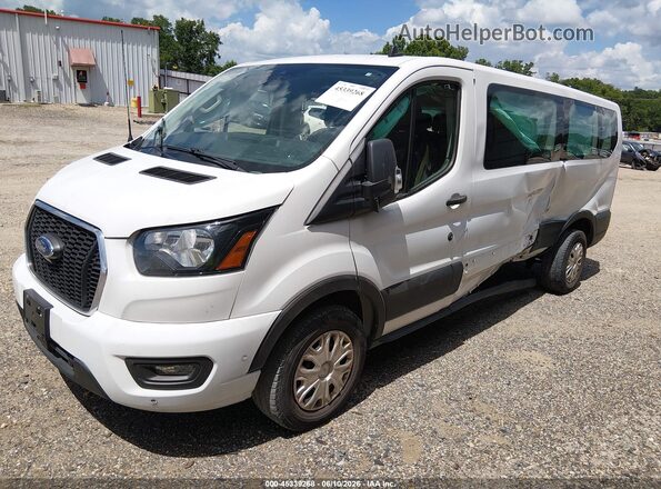 1FBAX2Y86MKA50292 2021 FORD TRANSIT-350 White Przód lewy