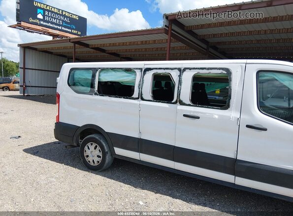1FBAX2Y86MKA50292 2021 FORD TRANSIT-350 White Widok z przodu
