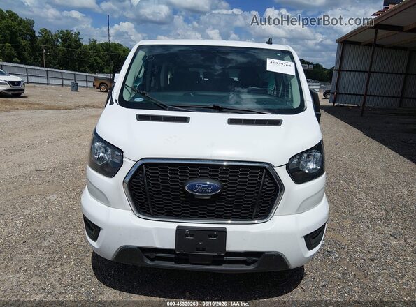 1FBAX2Y86MKA50292 2021 FORD TRANSIT-350 White Widok zestawu wskaźników