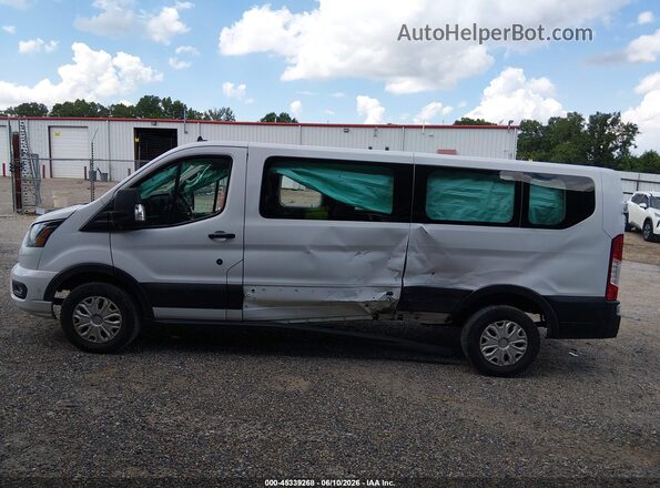 1FBAX2Y86MKA50292 2021 FORD TRANSIT-350 White Widok wnętrza 360 stopni
