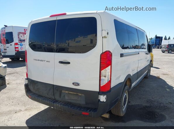 1FBAX2Y86MKA52446 2021 FORD TRANSIT-350 White Tył prawy