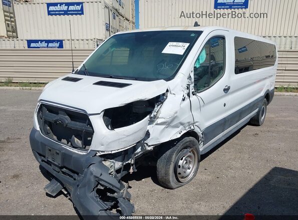 1FBAX2Y86MKA52446 2021 FORD TRANSIT-350 White Przód lewy