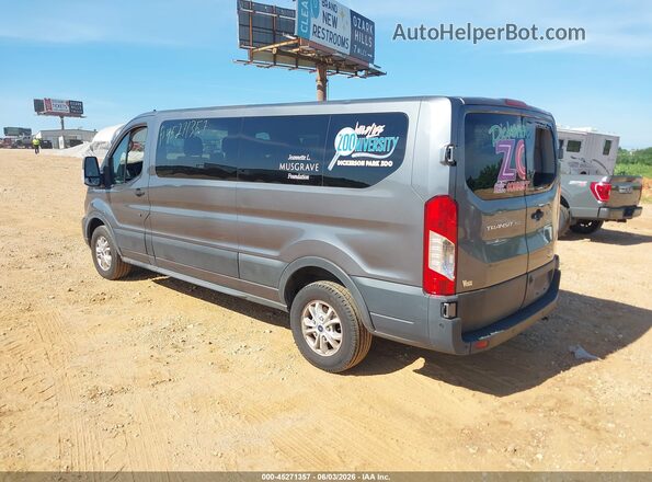 1FBAX2Y89MKA52232 2021 FORD TRANSIT-350 Gray Հետևի ձախ