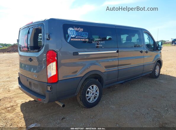 1FBAX2Y89MKA52232 2021 FORD TRANSIT-350 Gray Հետևի աջ
