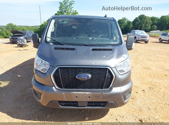 1FBAX2Y89MKA52232 2021 FORD TRANSIT-350 Gray Սարքավորումների վահանակի տեսք