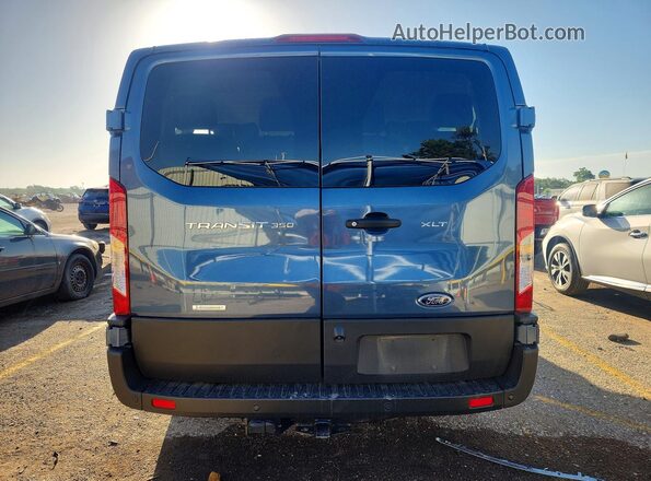 1FBAX2YG3RKB82506 2024 FORD TRANSIT Blue Rear view
