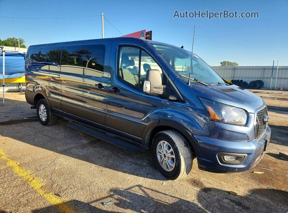 1FBAX2YG3RKB82506 2024 FORD TRANSIT Blue Front right
