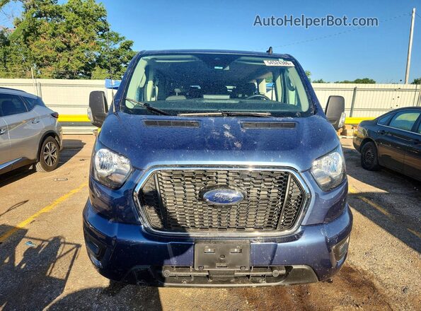 1FBAX2YG3RKB82506 2024 FORD TRANSIT Blue Front view