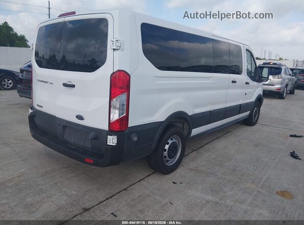 1FBAX2ZV4GKB19070 2016 FORD TRANSIT-350 White Rear right