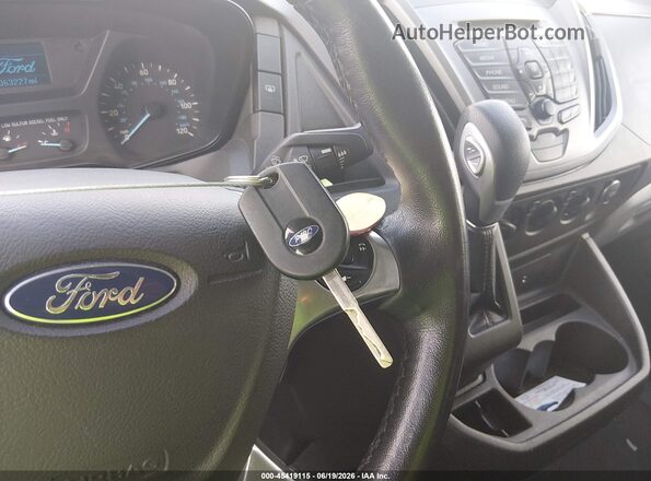 1FBAX2ZV4GKB19070 2016 FORD TRANSIT-350 White Dashboard view