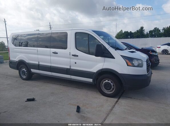 1FBAX2ZV4GKB19070 2016 FORD TRANSIT-350 White Rear interior view