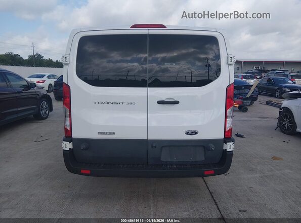 1FBAX2ZV4GKB19070 2016 FORD TRANSIT-350 White 