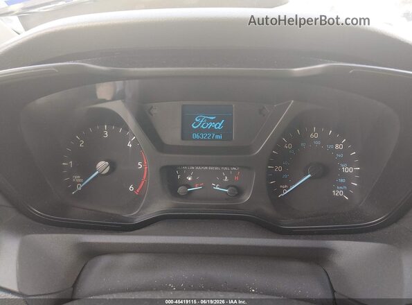 1FBAX2ZV4GKB19070 2016 FORD TRANSIT-350 White 