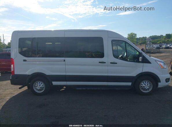 1FBAX9CG5LKB25683 2020 FORD TRANSIT-350 White Rear interior view