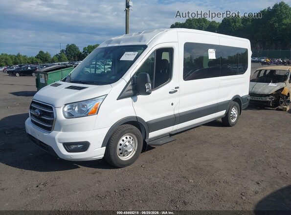 1FBAX9CG5LKB25683 2020 FORD TRANSIT-350 White Front left