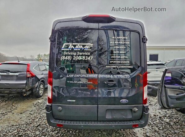 1FBZX2CG3KKA51754 2019 FORD TRANSIT Black Вид ззаду