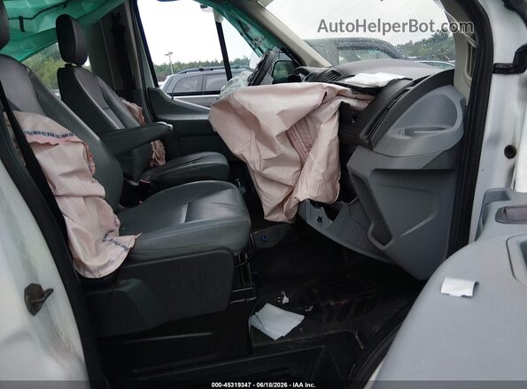 1FBZX2CM0HKA19567 2017 FORD TRANSIT-350 Белый Вид салона спереди