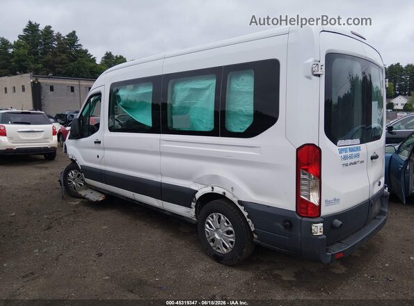 1FBZX2CM0HKA19567 2017 FORD TRANSIT-350 Белый Задняя левая четверть