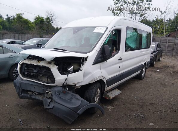 1FBZX2CM0HKA19567 2017 FORD TRANSIT-350 Белый Передняя левая четверть
