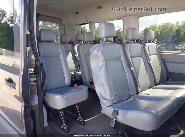 1FBZX2CM4JKB21380 2018 FORD TRANSIT-350 Gray Widok naklejki z numerem VIN