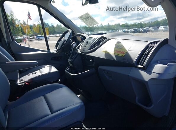 1FBZX2CM4JKB21380 2018 FORD TRANSIT-350 Gray Widok wnętrza z przodu