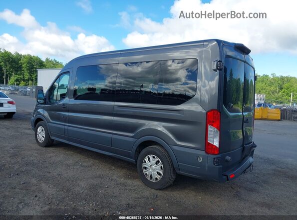 1FBZX2CM4JKB21380 2018 FORD TRANSIT-350 Gray Tył lewy