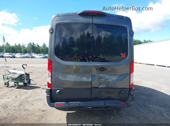 1FBZX2CM4JKB21380 2018 FORD TRANSIT-350 Gray 
