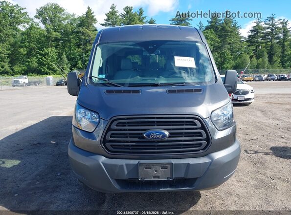 1FBZX2CM4JKB21380 2018 FORD TRANSIT-350 Gray Widok zestawu wskaźników