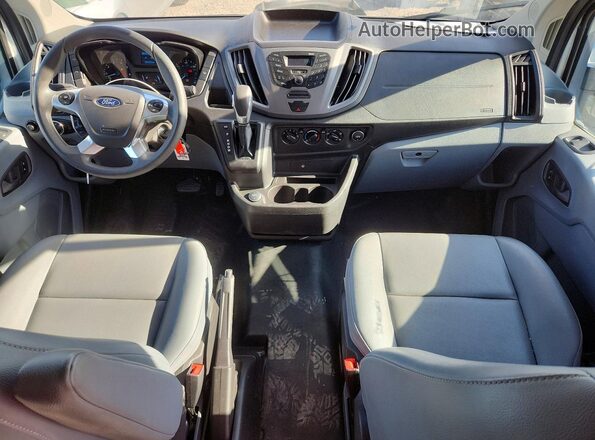 1FBZX2YG5JKA52864 2018 FORD TRANSIT White წინა პანელის ხედი