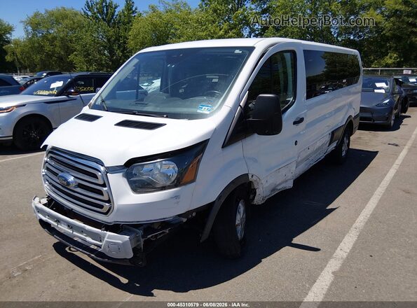 1FBZX2YM0HKA68566 2017 FORD TRANSIT-350 White Front left