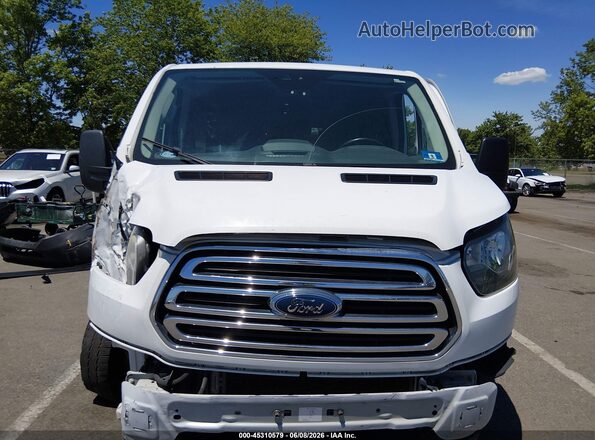 1FBZX2YM0HKA68566 2017 FORD TRANSIT-350 White Instrument cluster view
