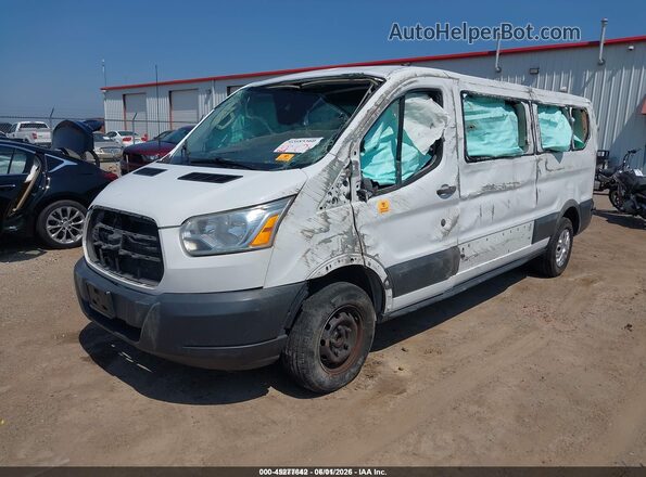 1FBZX2YM1HKA28528 2017 FORD TRANSIT-350 White Przód lewy