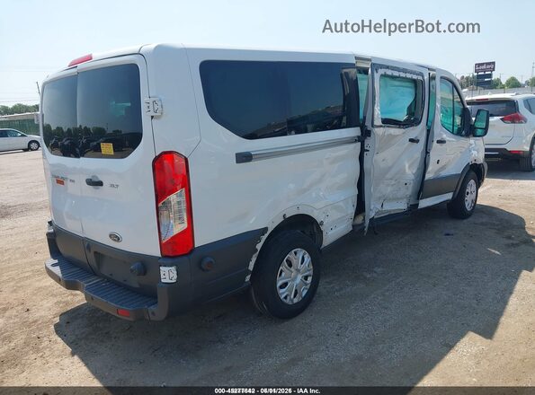 1FBZX2YM1HKA28528 2017 FORD TRANSIT-350 White Tył prawy